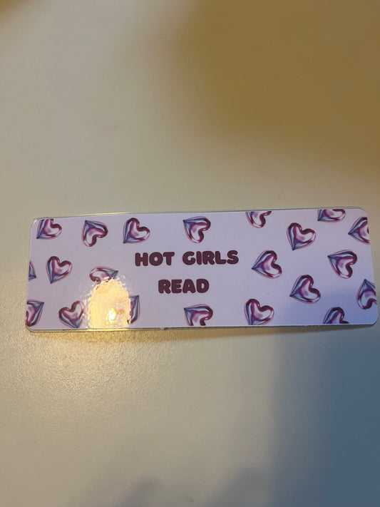 Hot Girls Read Bookmark