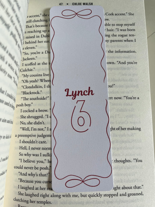 Lynch 6 Bookmark