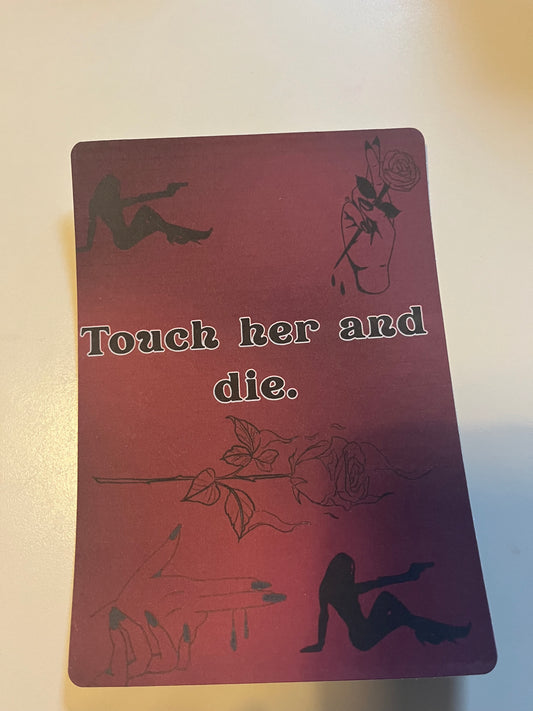 Touch Her and Die Kindle Insert