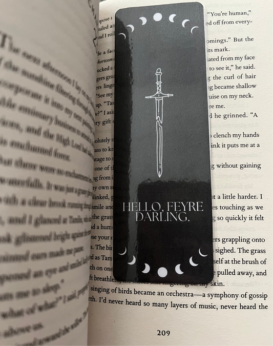 Hello, Feyre Darling Bookmark