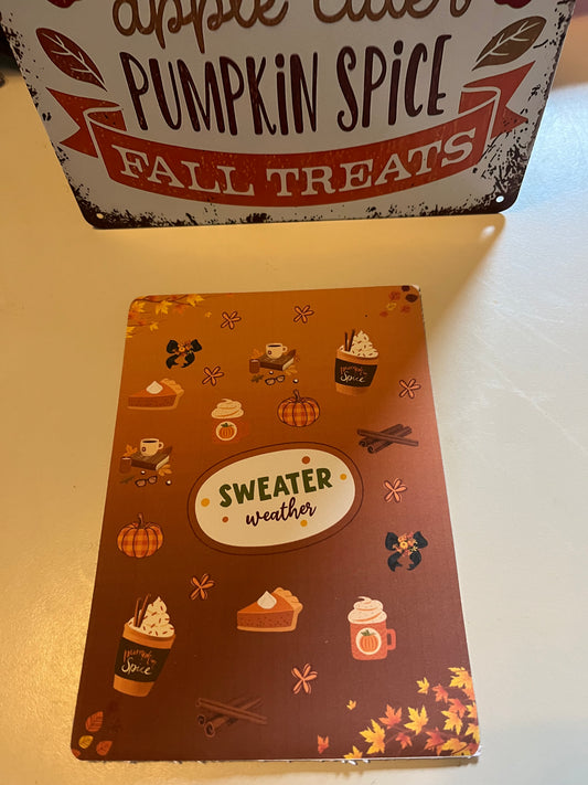 Sweater Weather Kindle Insert