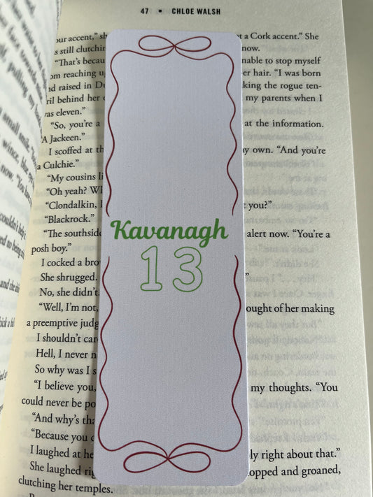 Kavanagh 13 Bookmark