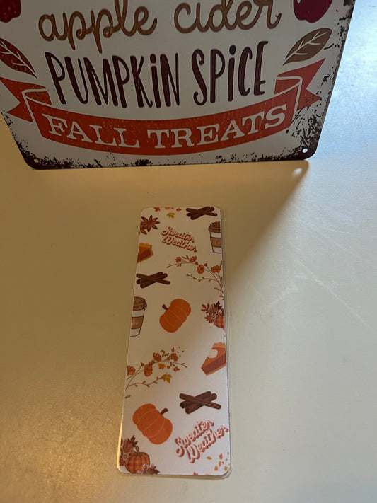 Sweater Weather Bookmark