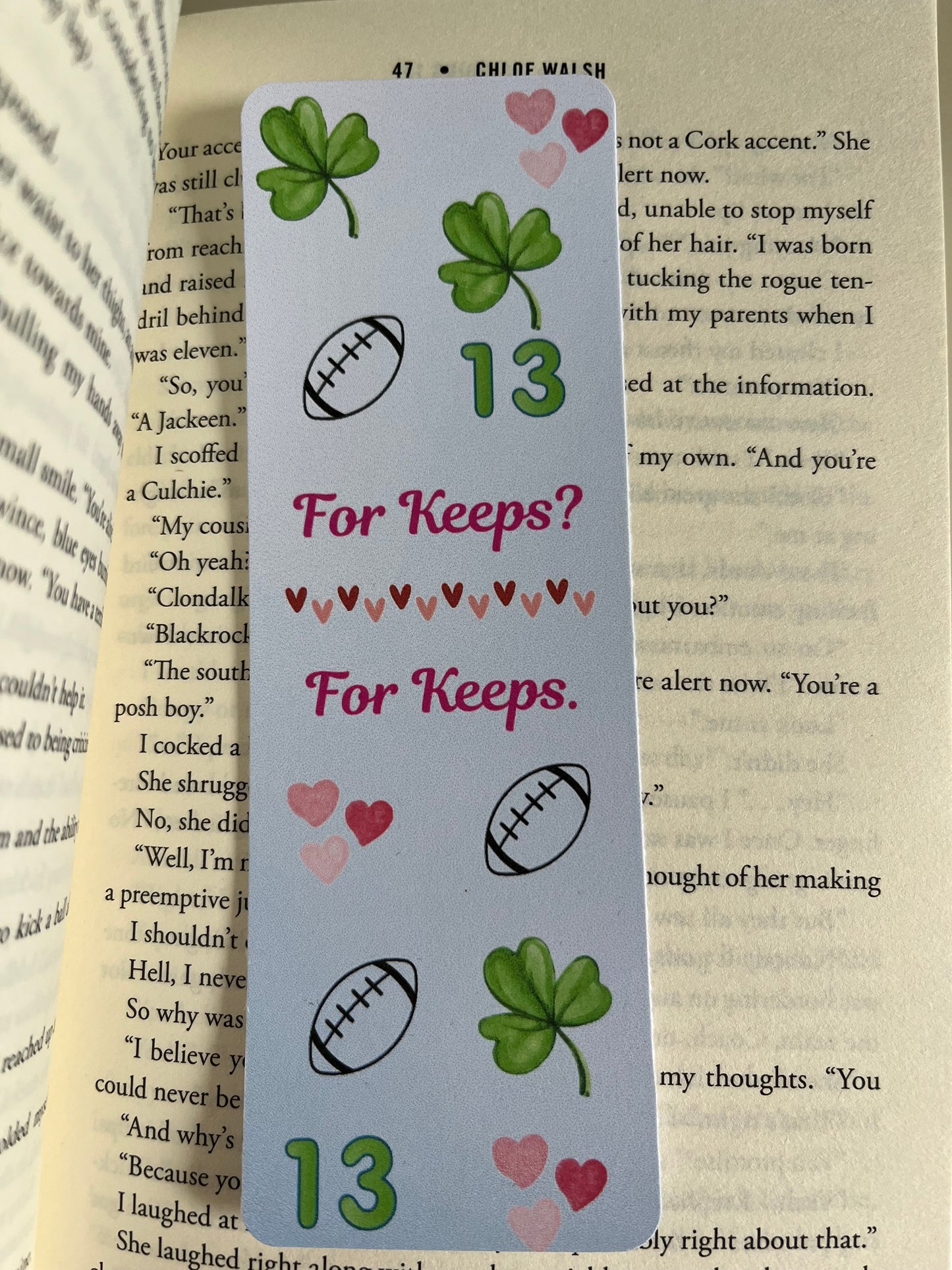 For Keeps Bookmark