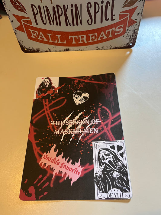 Masked Men Season Kindle Insert