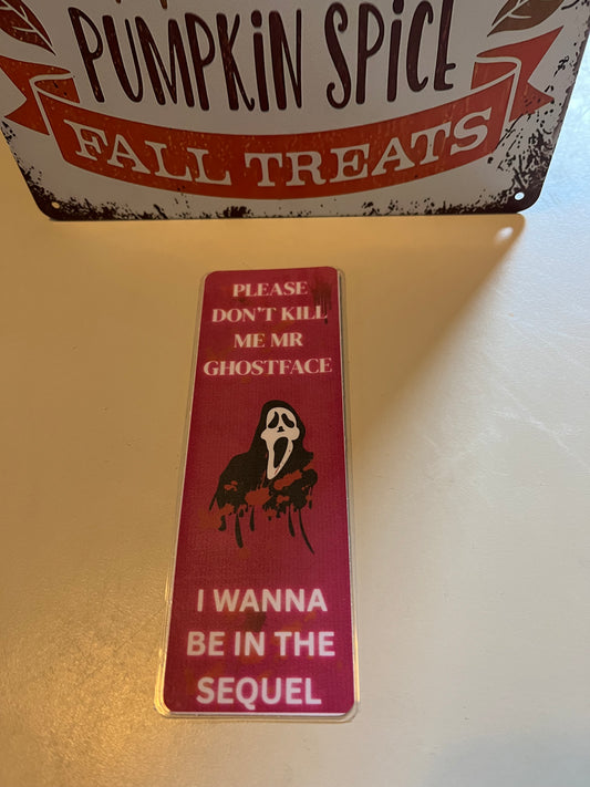 Scream Bookmark