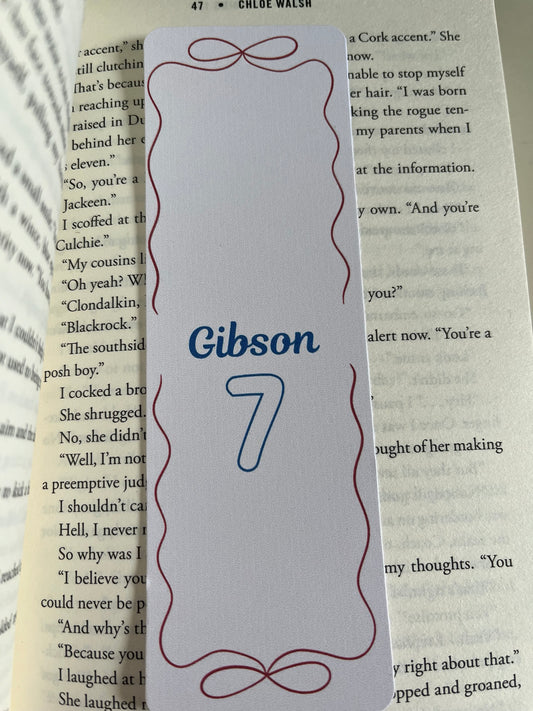 Gibson 7 Bookmark