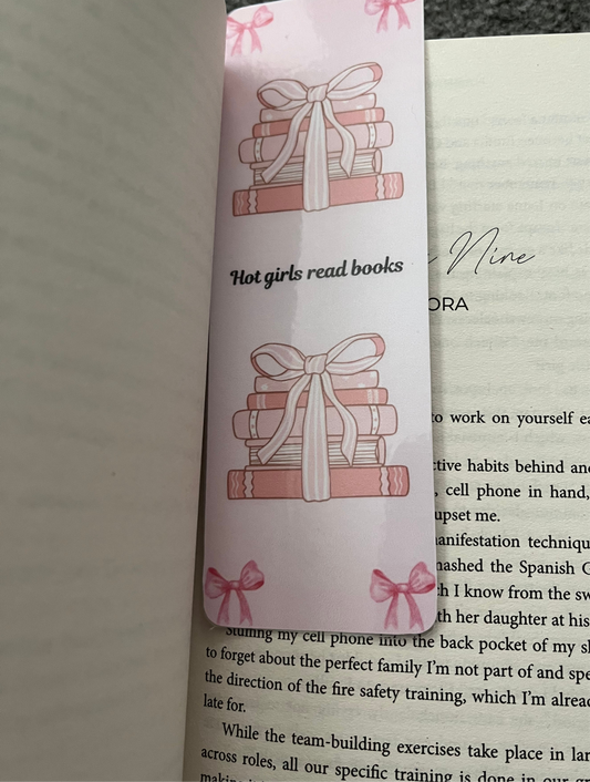 Hot Girls Read Books Bookmark